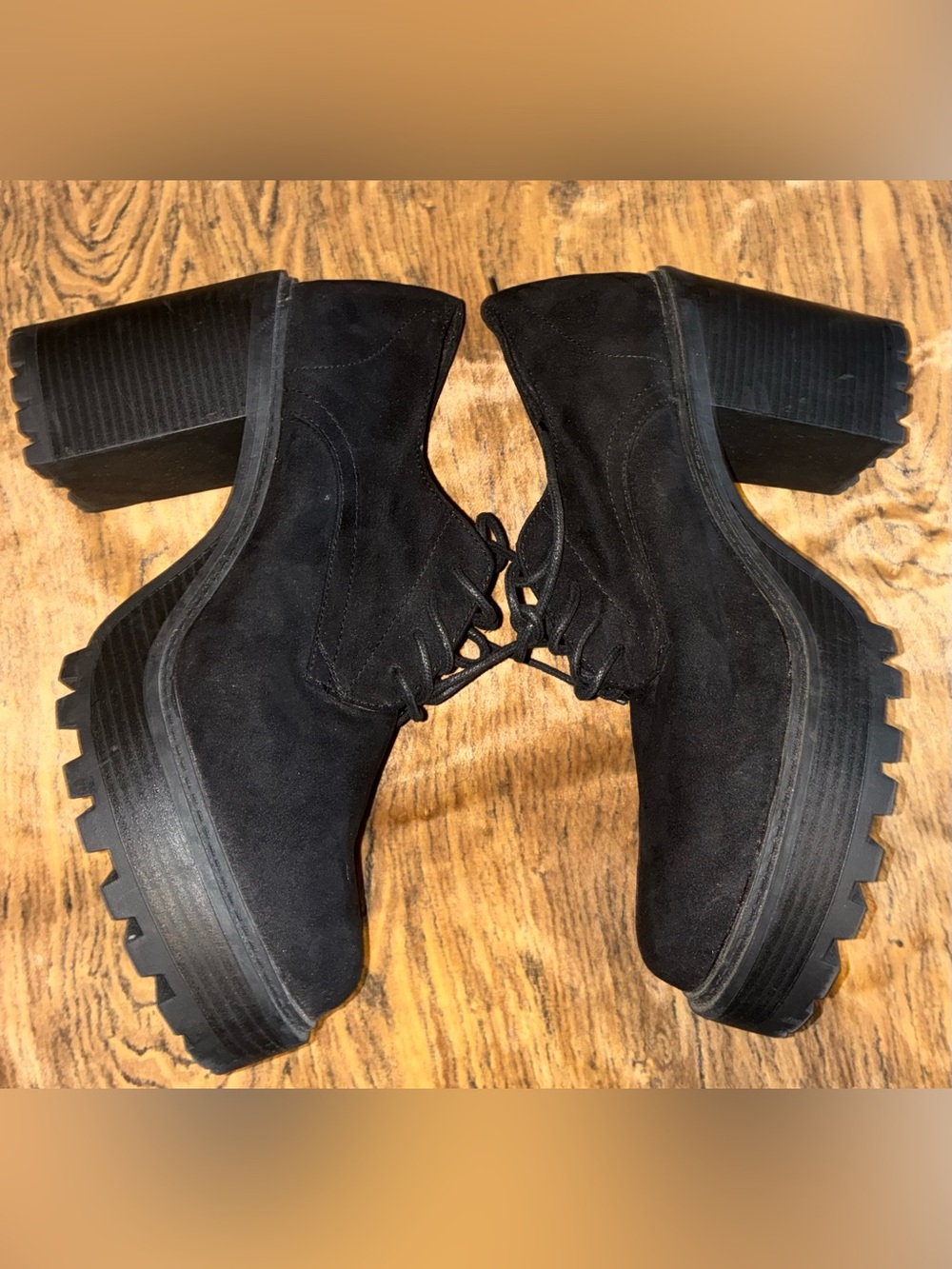 Torrid Platform Oxford Heel — Black — Size 13 — Worn Once